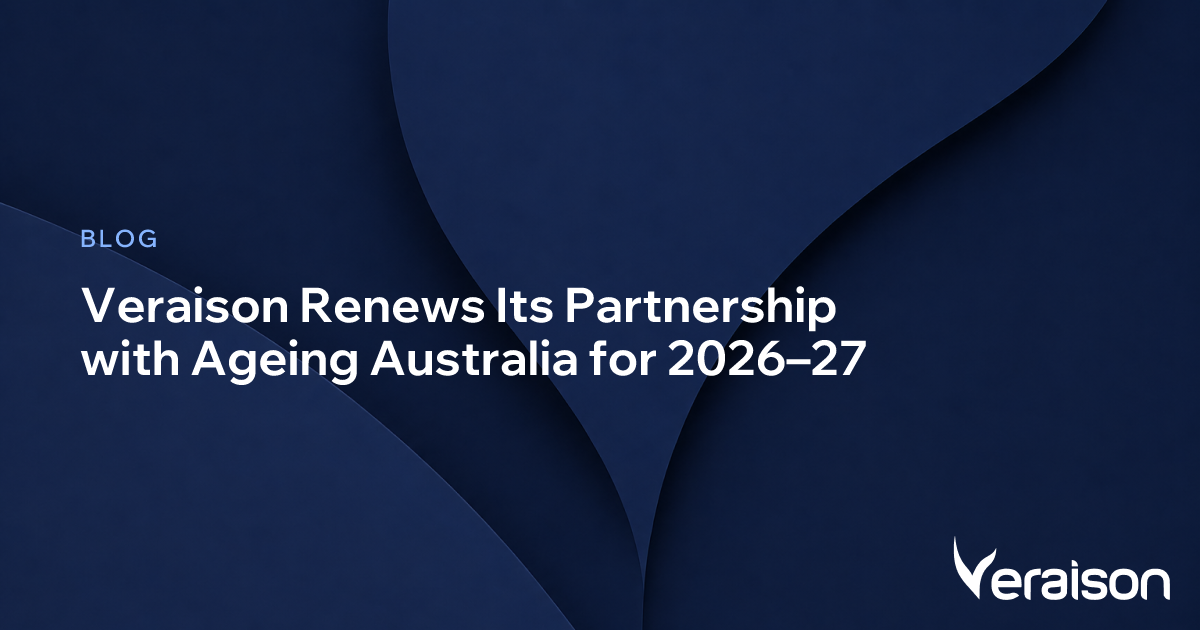 Veraison Renews Its Partnership with Ageing Australia for 2026–27